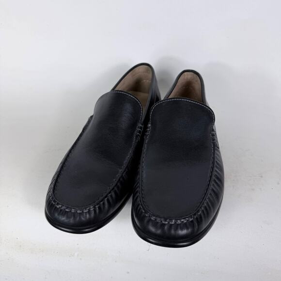 ECCO Classic Moc 2.0 Driving Loafers Men\'s 9 Black Leather Slip-On Casual main image 9